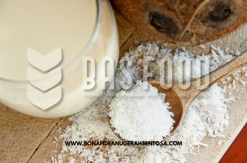 desiccated coconut in dairy free beverages