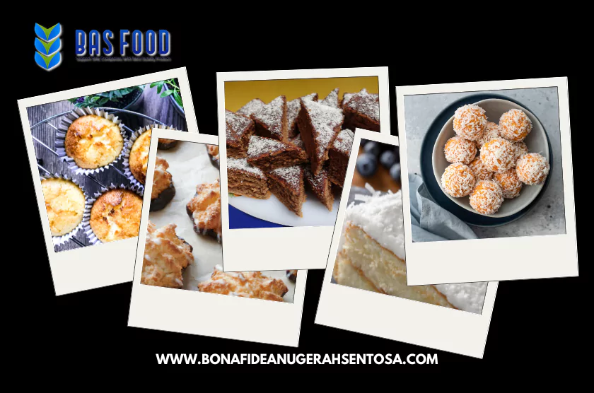 desserts with desiccated coconut