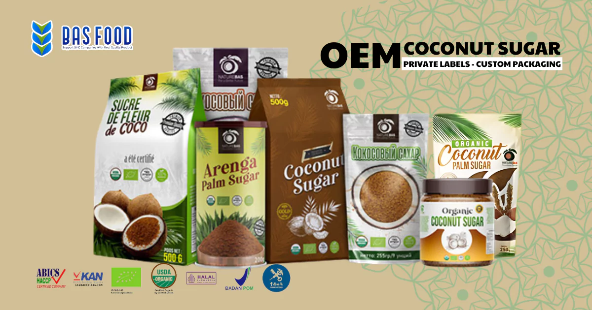 oem coconut sugar