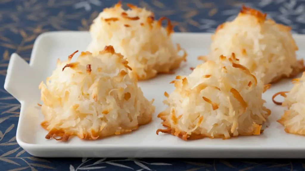 coconut macaroons from coconut products