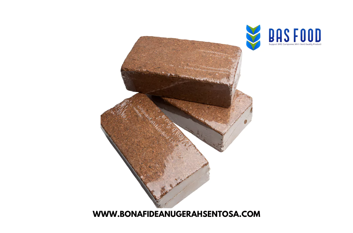 product coconut peat bricks export