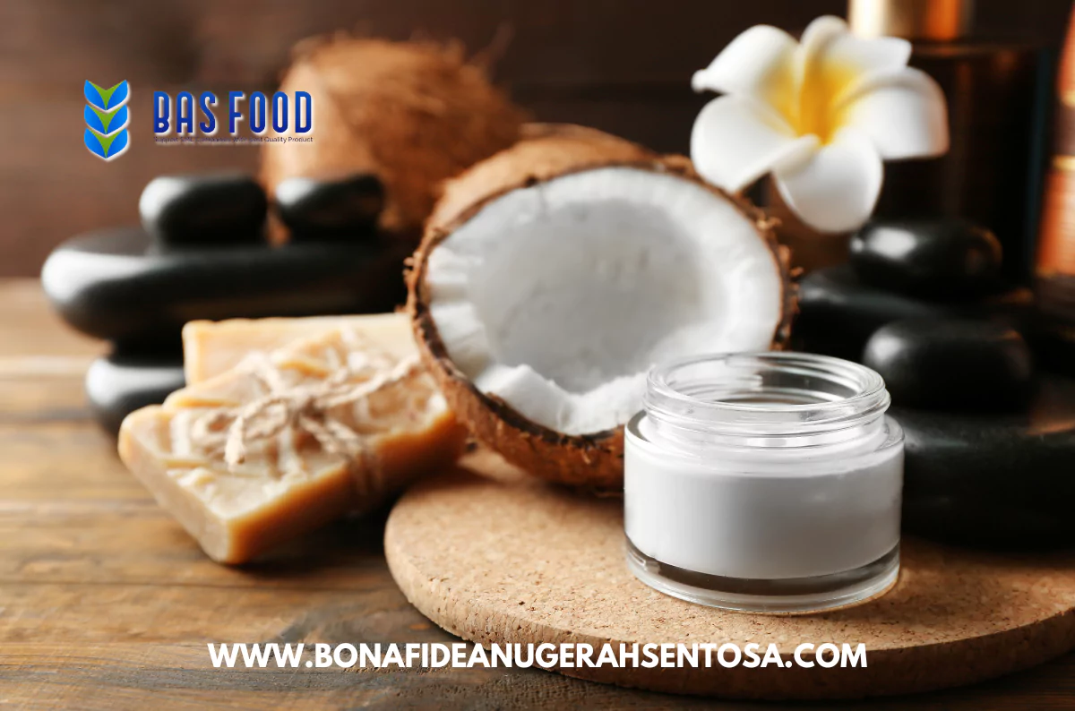 coconut milk cream for cosmetic products
