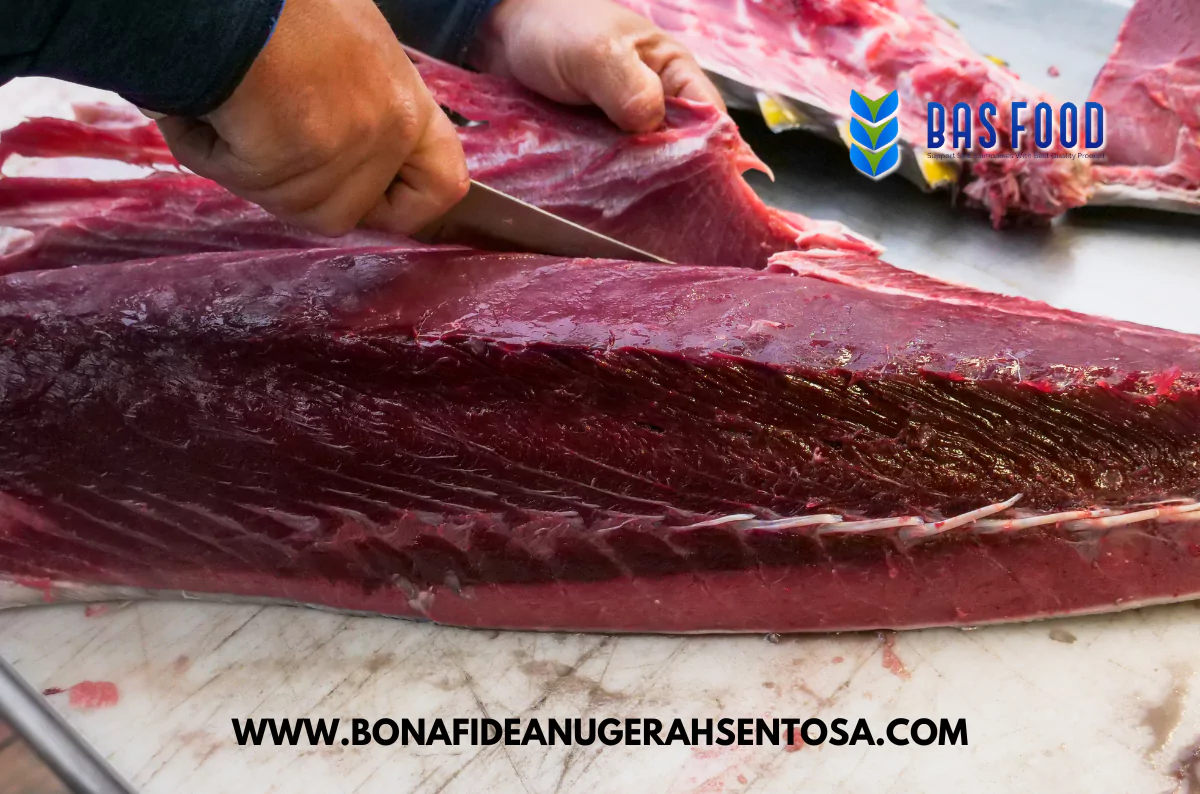 yellowfin tuna processing