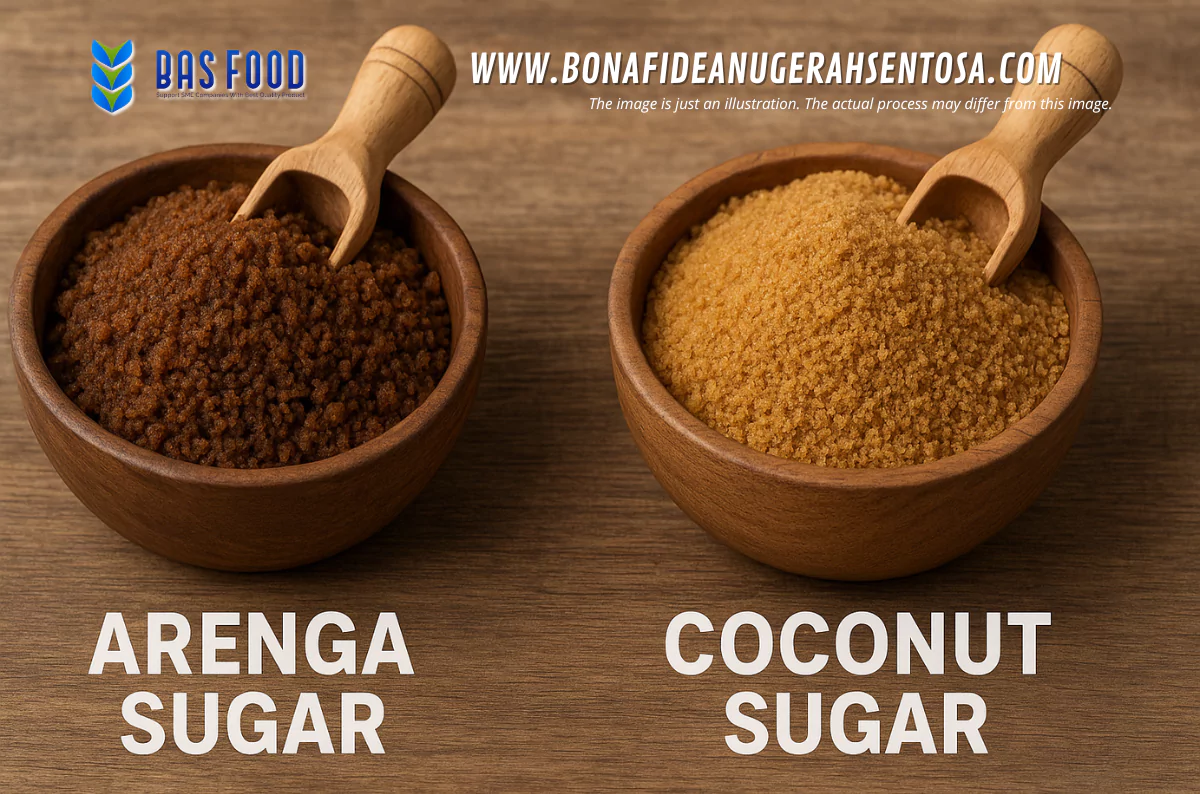 arenga sugar vs coconut sugar