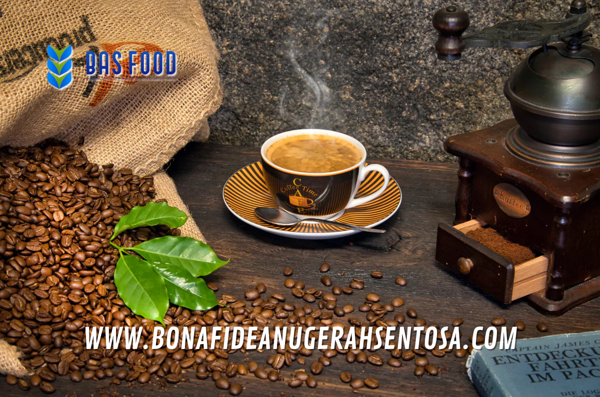 roasted coffee from green beans