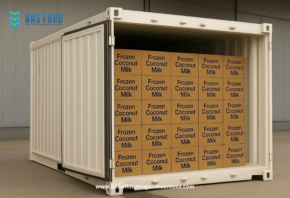 reliable frozen coconu milk supplier