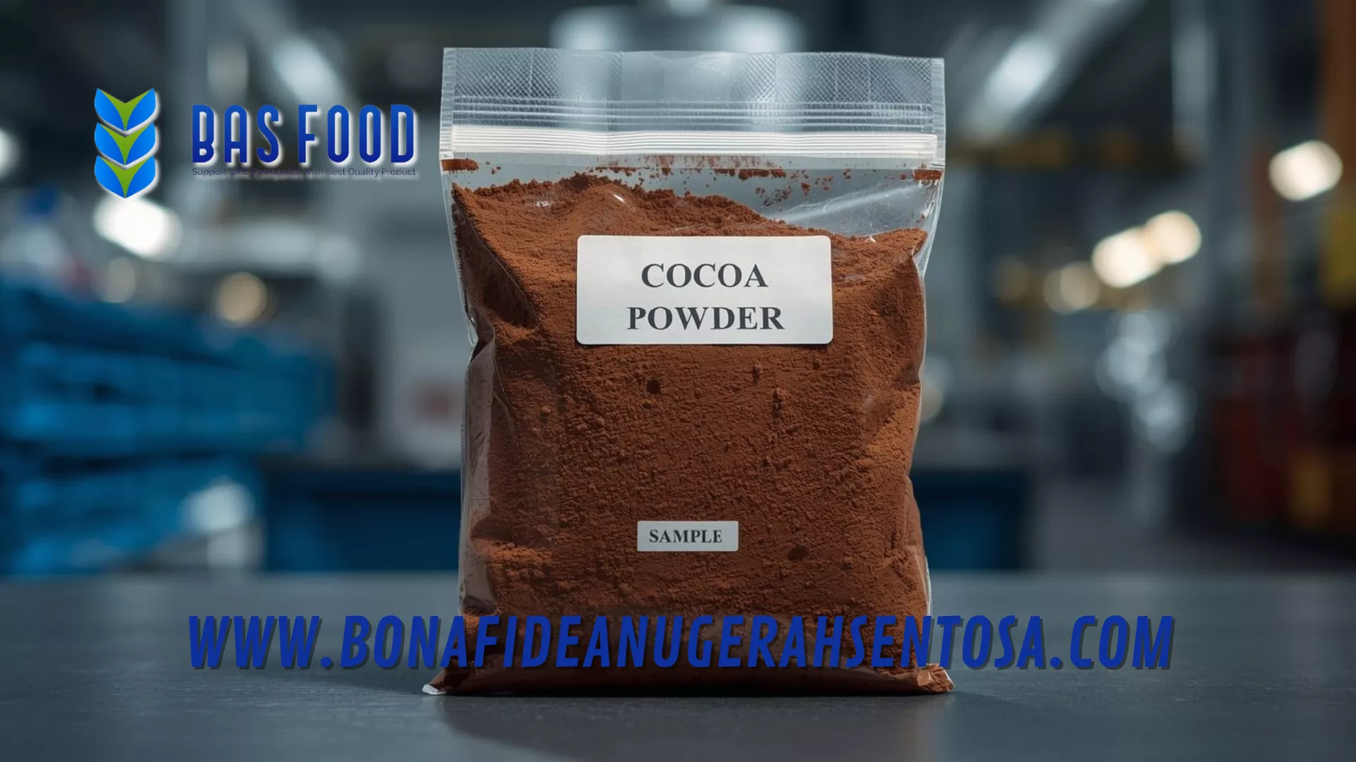 cocoa powder samples evaluation