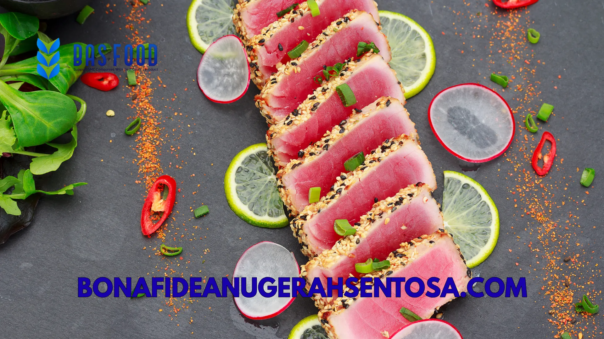 tuna fillet cuts loin steak portion