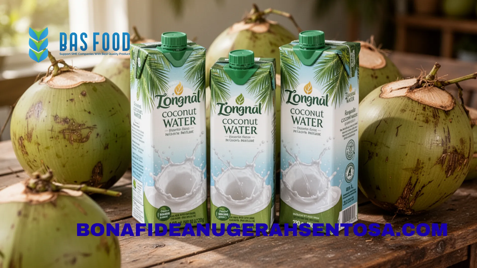 processed coconut water