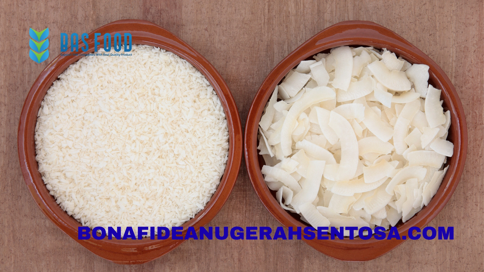 desiccated coconut grades explained