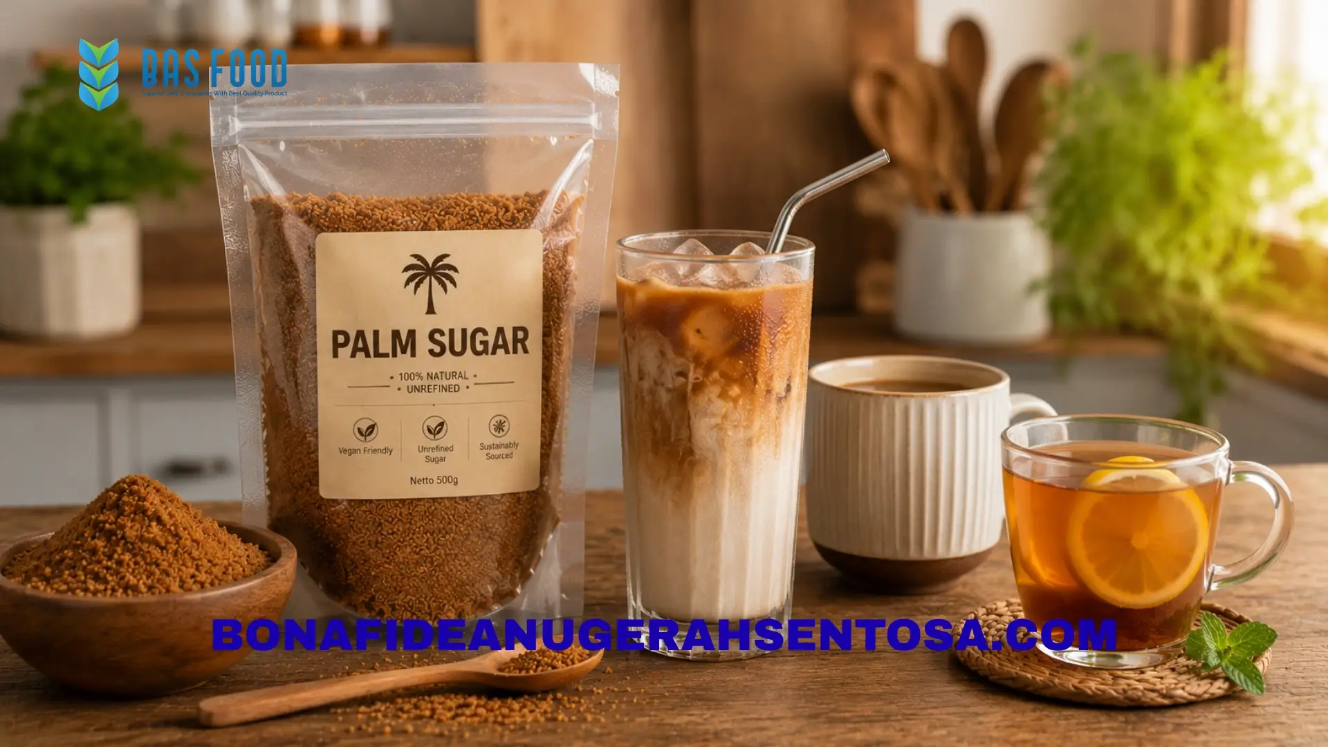 palm sugar for beverages