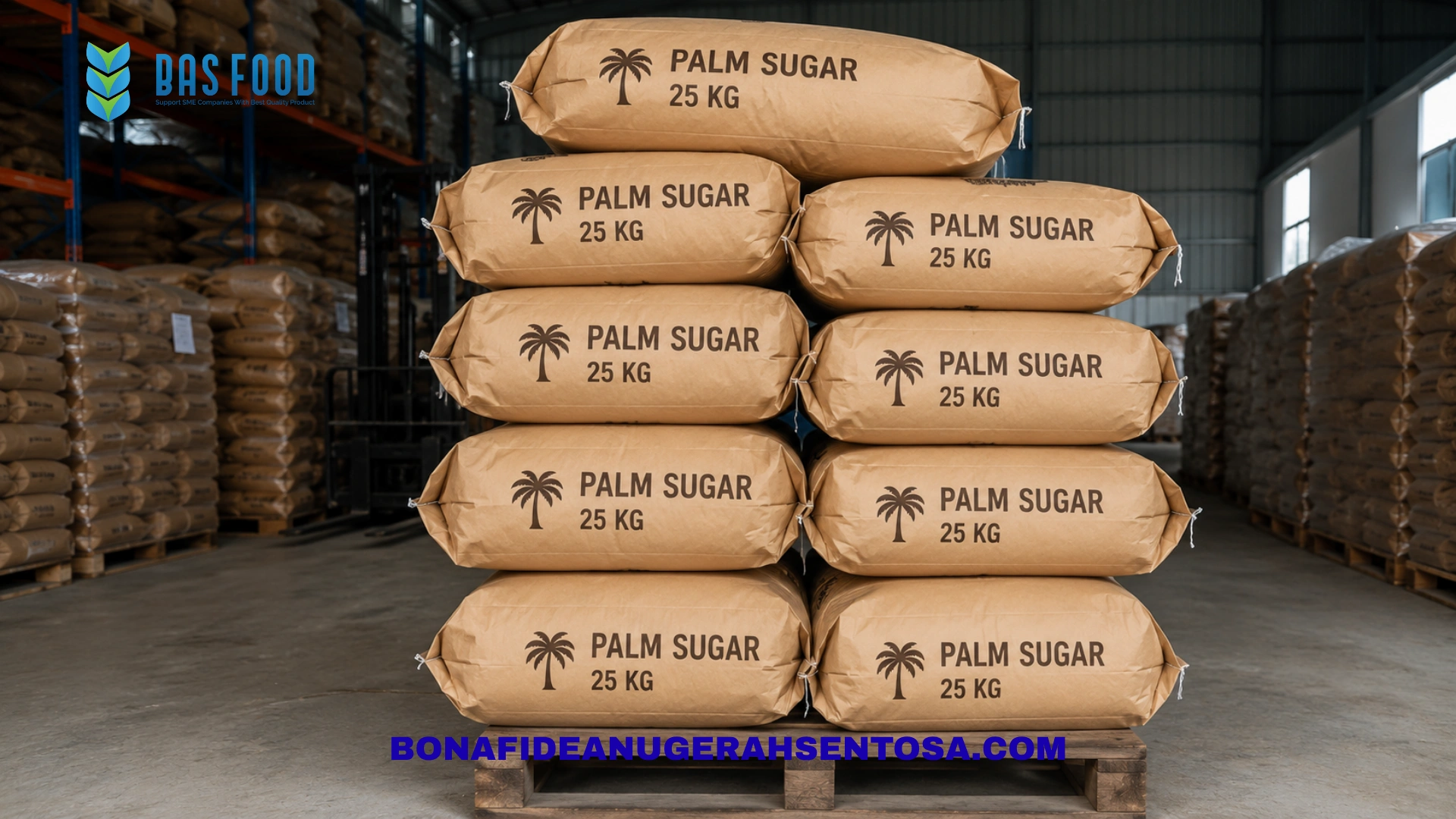 palm sugar logistics
