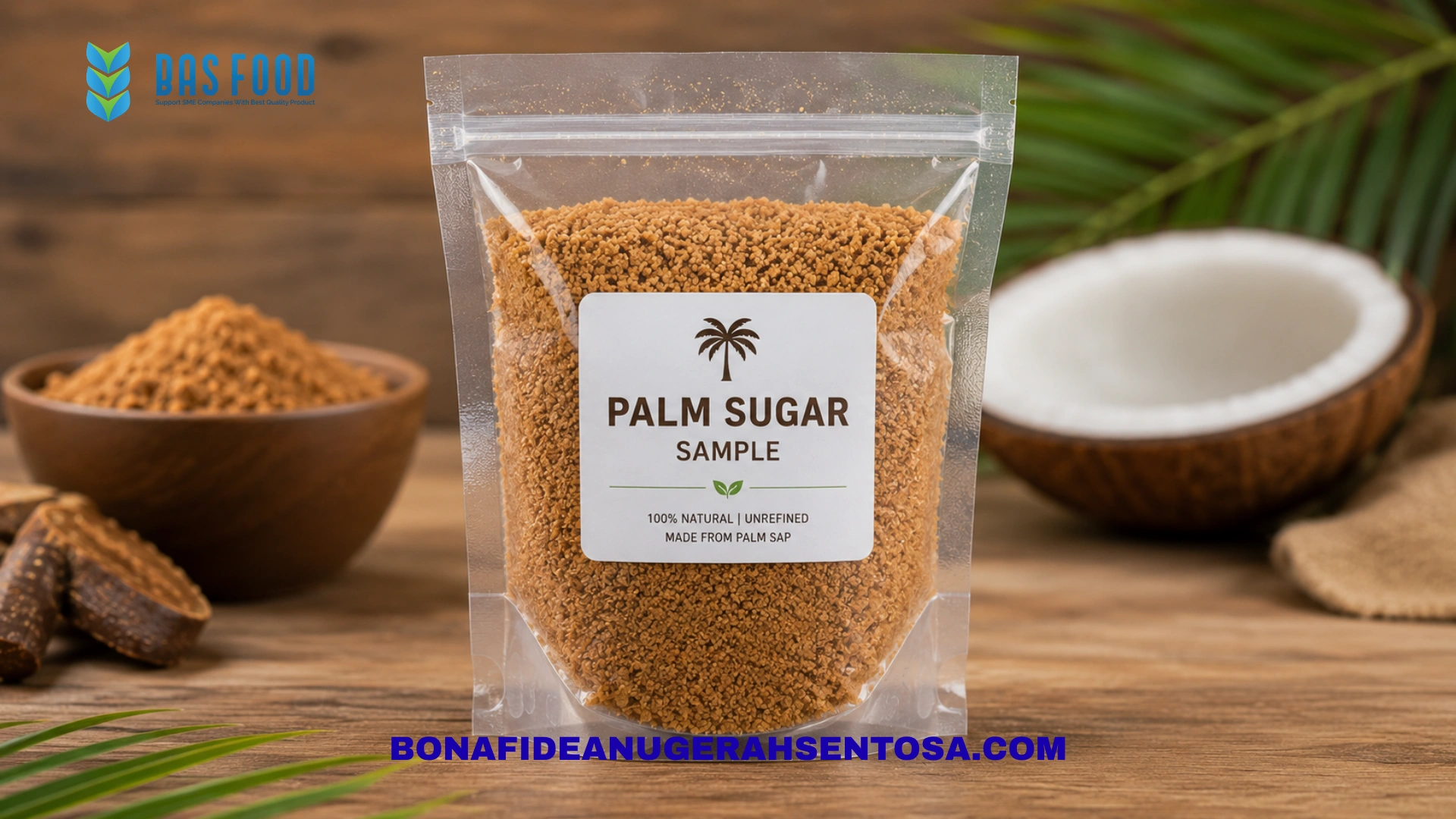 palm sugar samples