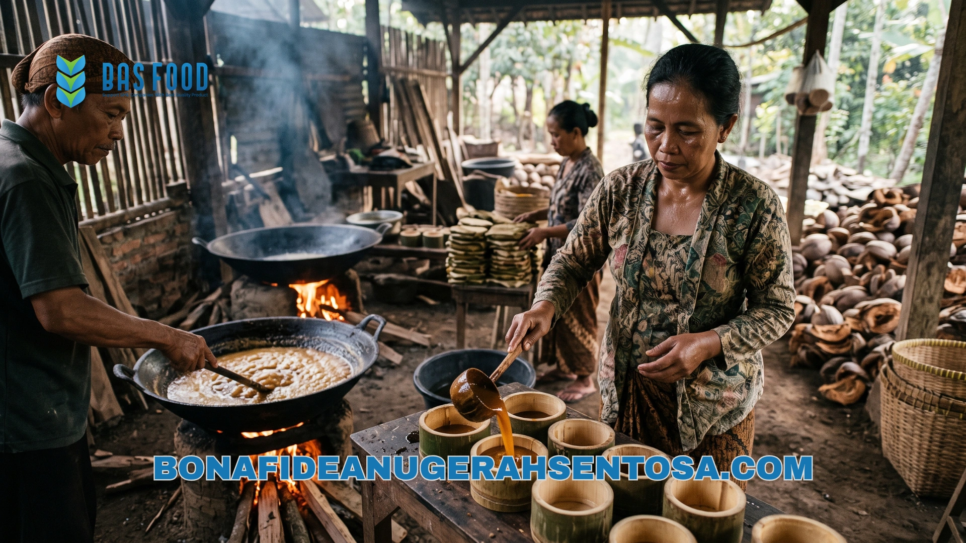 coconut sugar moulding