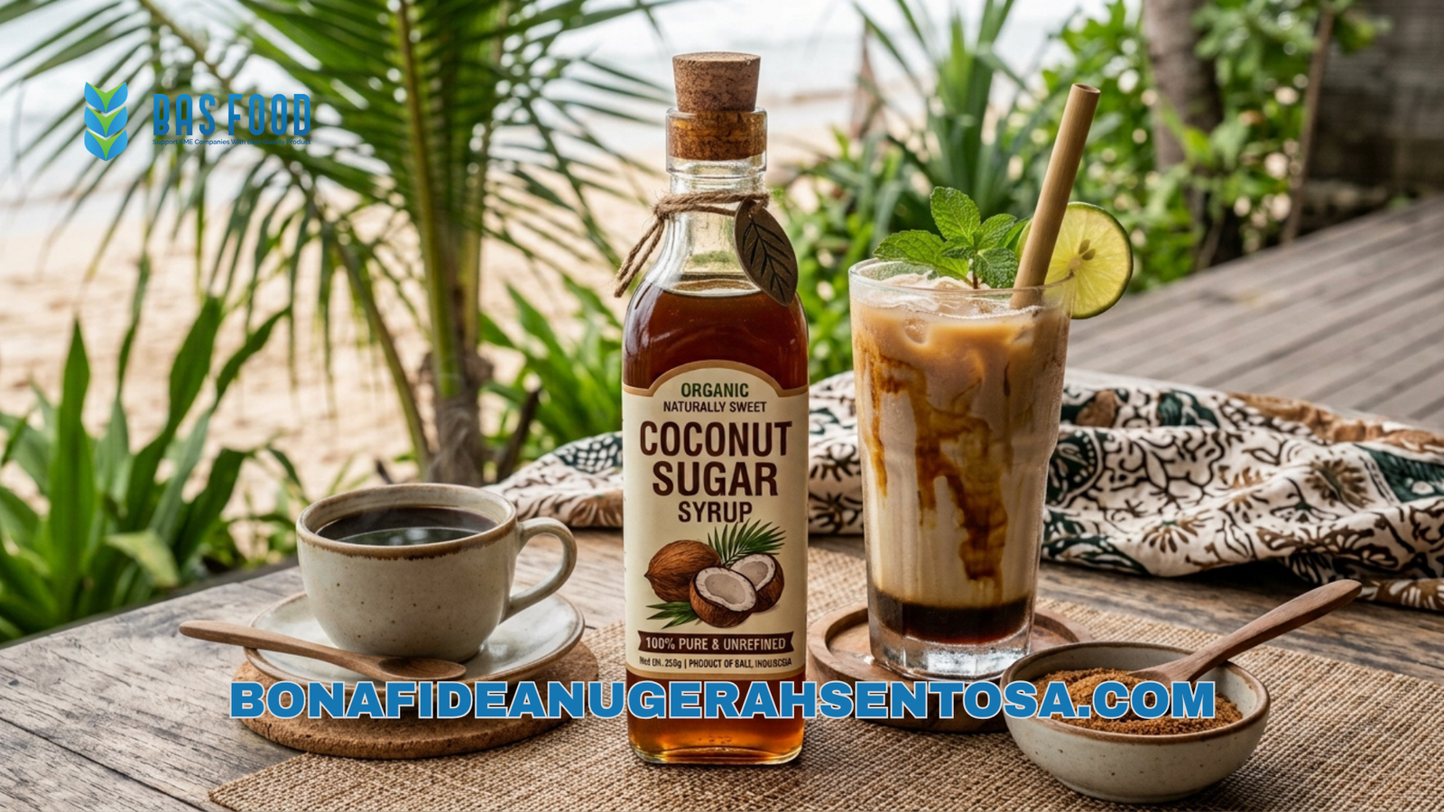 coconut sugar syrup for coffee