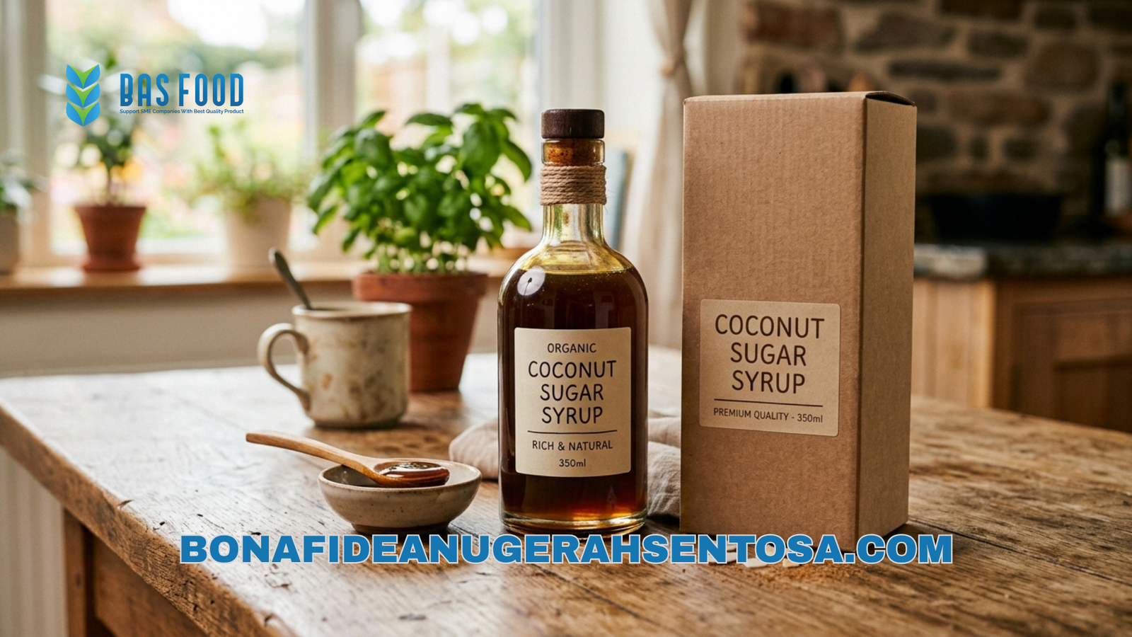 coconut sugar syrup packaging