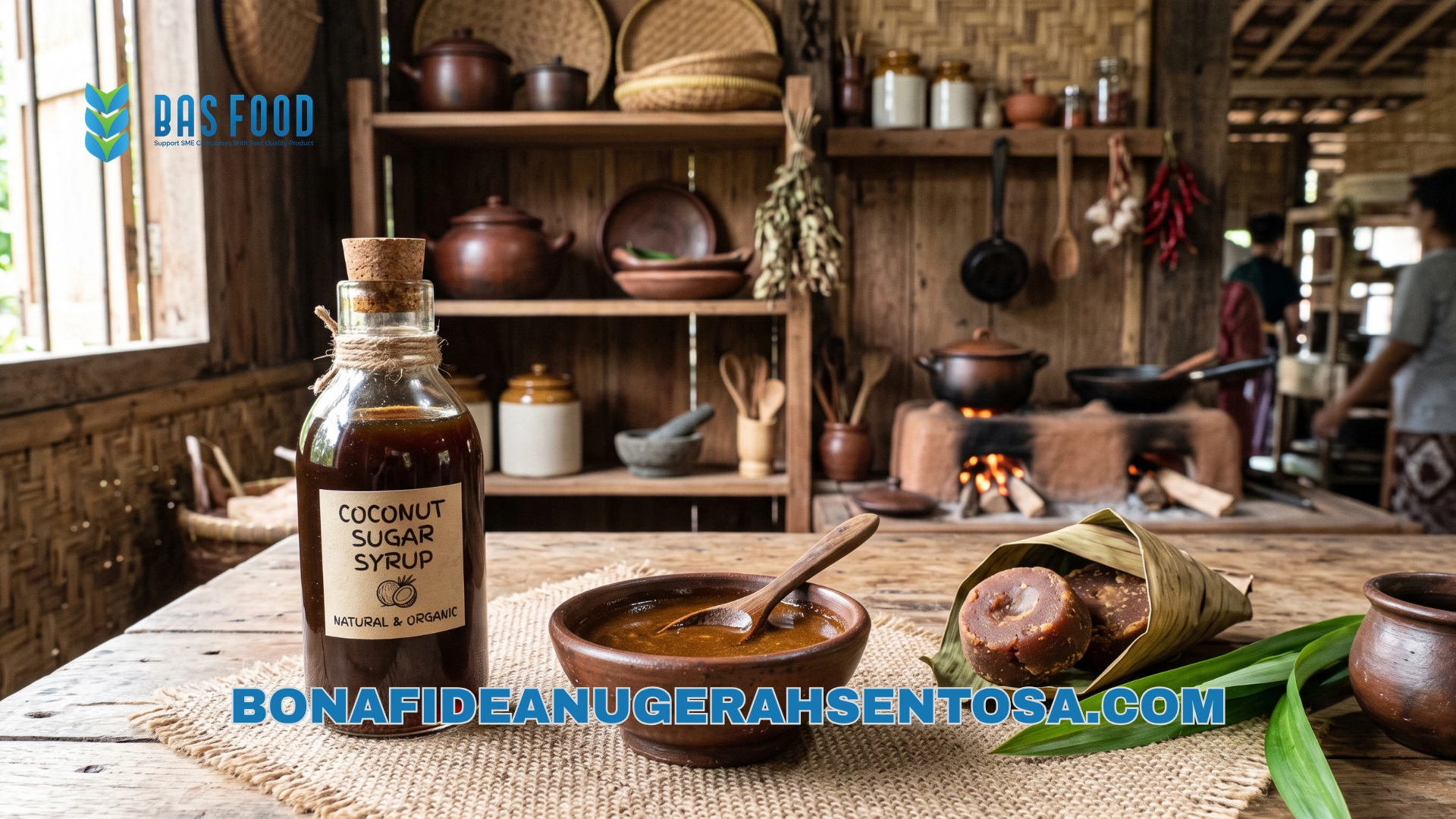 coconut sugar syrup production