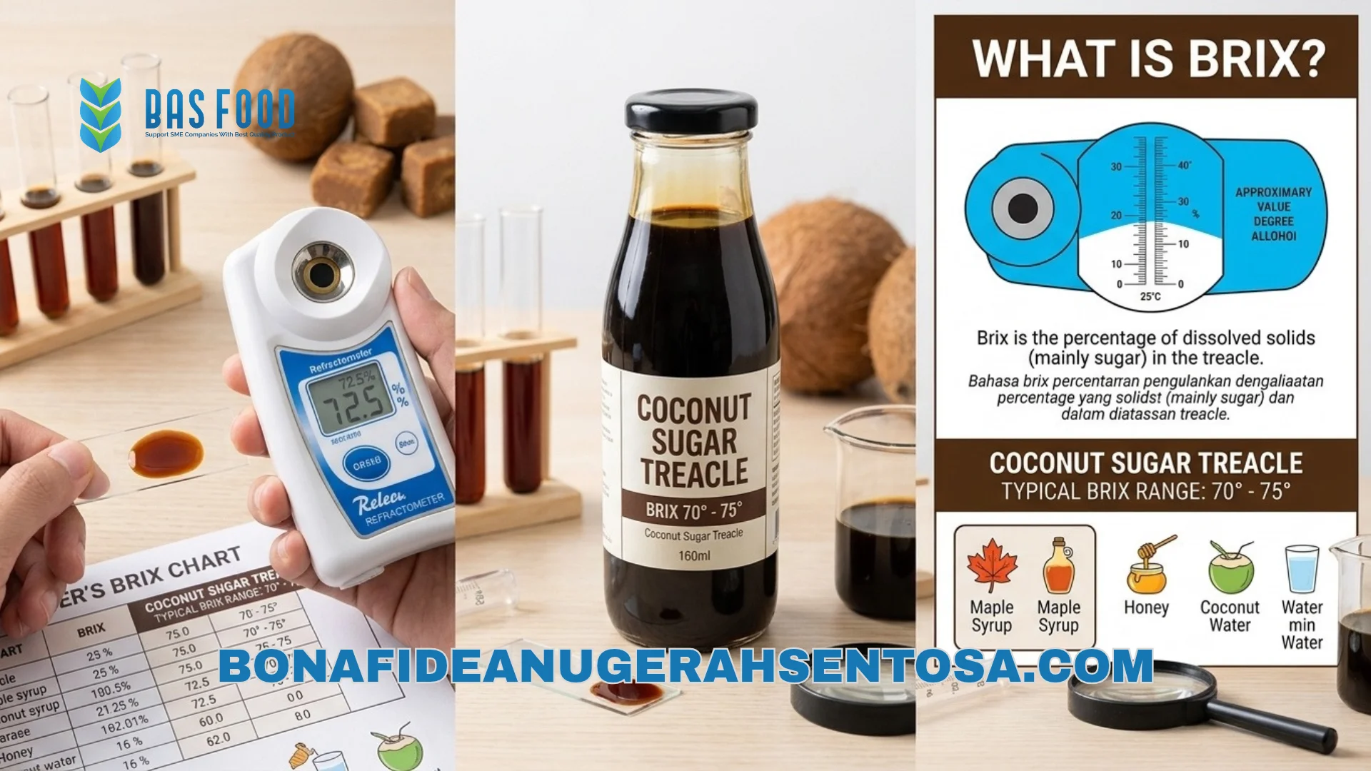 coconut sugar treacle brix