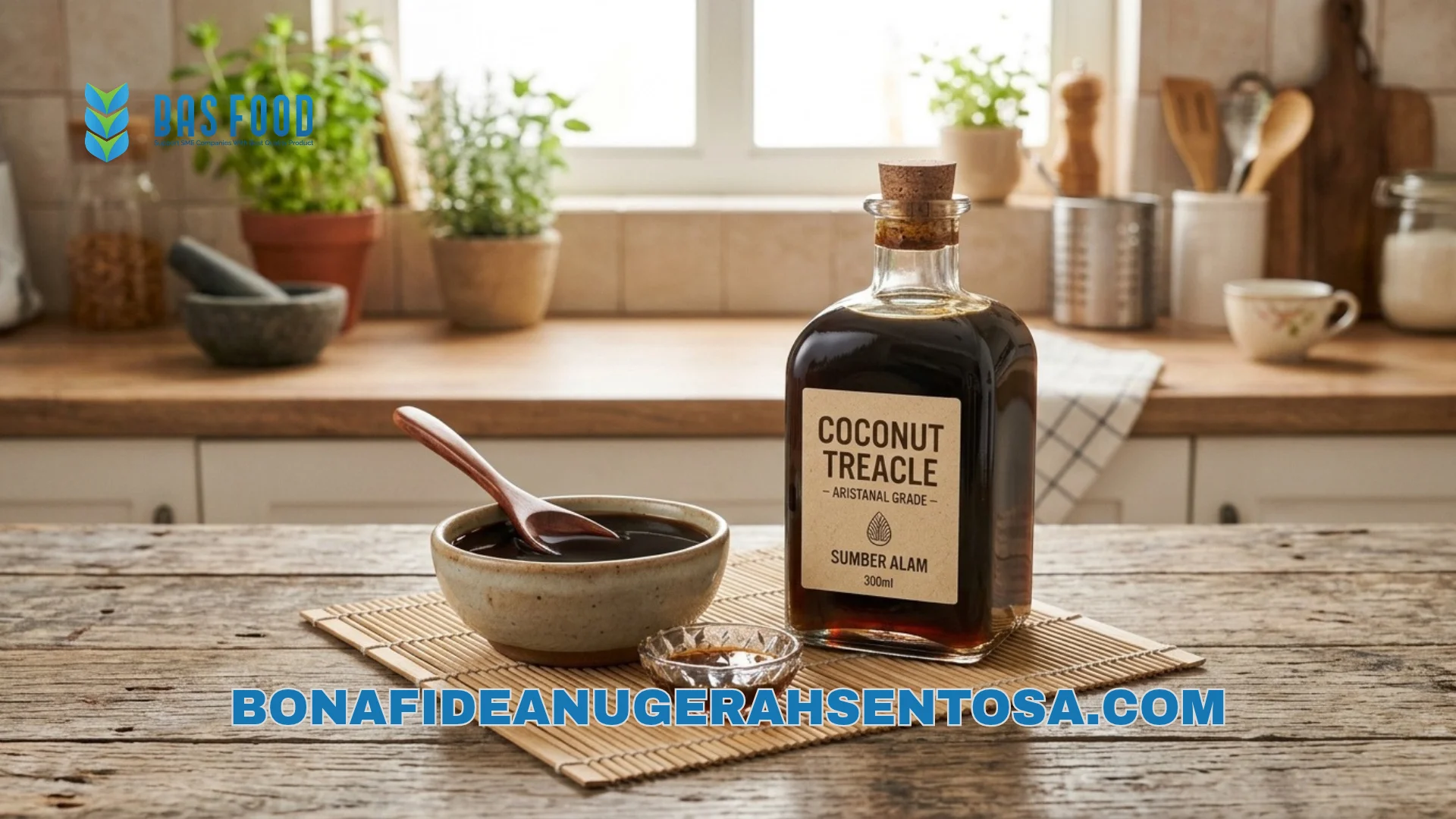 coconut sugar treacle flavor
