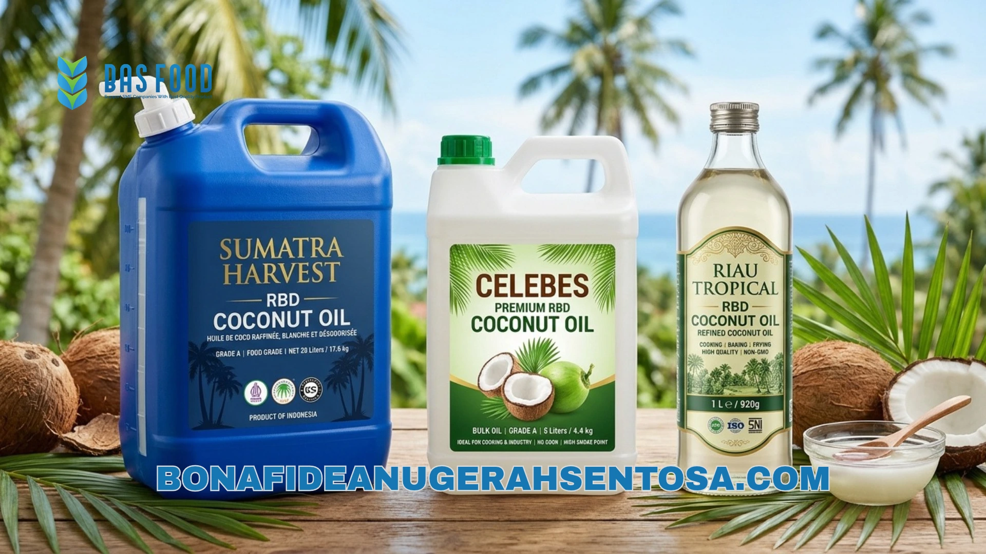 rbd coconut oil packaging