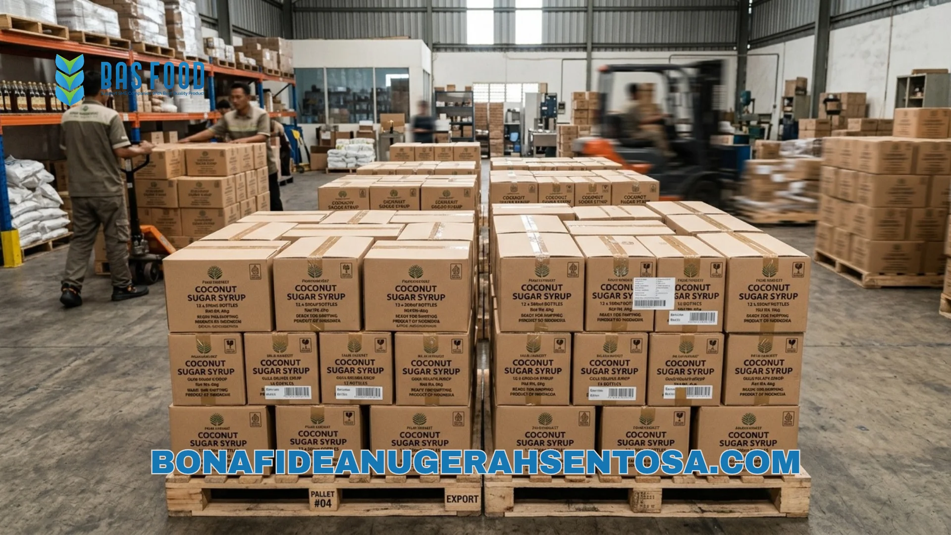 shipping coconut sugar syrup